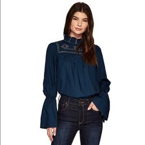 Free People Another Enternity Blouse in Teal